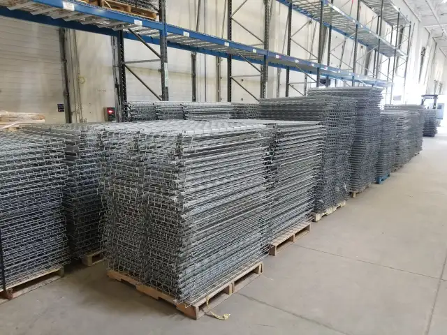 NEW AND USED WIRE MESH DECKS - FOR PALLET RACKING in Industrial Shelving & Racking in Markham / York Region - Image 5