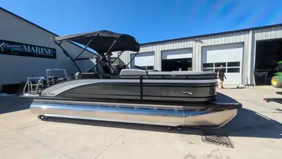 2026 Harris Solstice 230 - Powered With Mercury 200l Fourstroke Dts W Mercury Power Assist Steering...