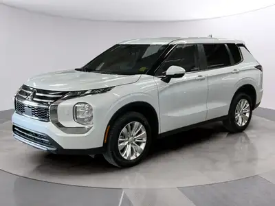 Step into the future of driving with the 2025 Mitsubishi Outlander ES S-AWC, a stunning white AWD SU...