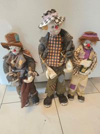 Trois grands clowns vintages City of Montréal Greater Montréal Preview