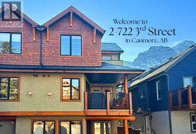 Located on a quiet street in one of Canmore’s most sought-after neighbourhoods. This beautifully mai...