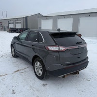 JUST REDUCED!!! 4WD SEL MODEL!! HEATED LEATHER!! PANORAMIC ROOF!! NAVIGATION!! 2017 Ford Edge SEL AW... (image 4)
