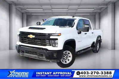 2024 Chevrolet Silverado 2500HD Work Truck Crew Cab 4x4 Welcome to Xtreme Auto & Truck Sales Your Ca...