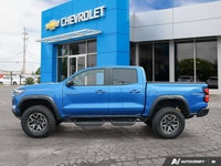 This 2023 Chevrolet Colorado 4WD ZR2, in striking Glacier Blue Metallic, is engineered for uncomprom... (image 2)