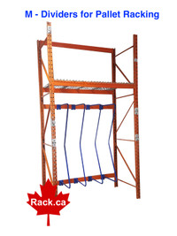 M-SHAPED DIVIDER FOR PALLET RACKING