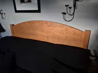 SOLID WOOD QUEEN SIZE HEADBOARD, View more
