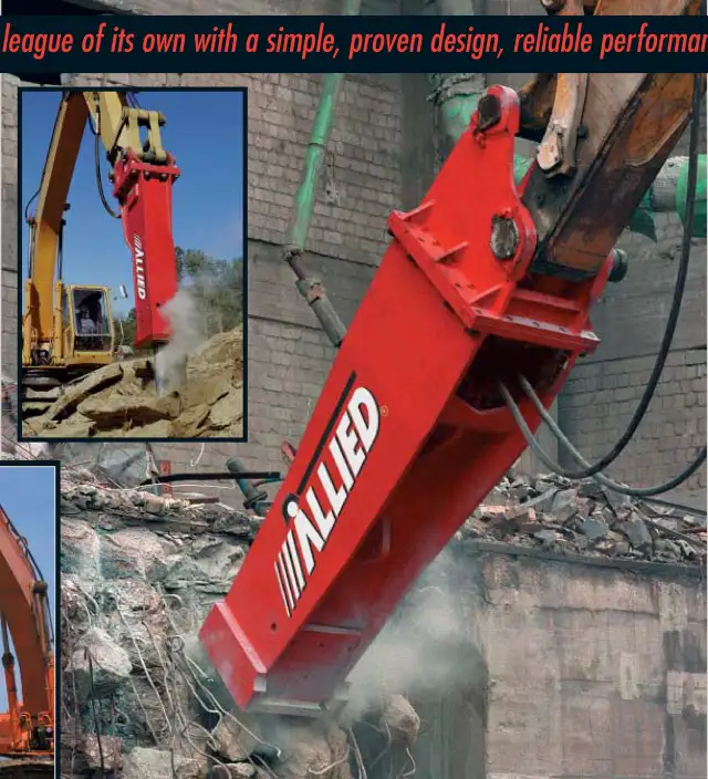 ALLIED / KRUPP 797CS -10,000 PLUS FT LB Hydraulic Hammer/Breaker in Heavy Equipment in City of Halifax - Image 4