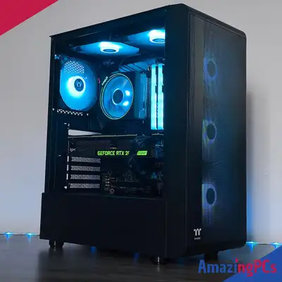 Gaming PC RTX 2080 SUPER Ryzen 5 5600G 16GB DDR4 750GB SSD NVME, View more