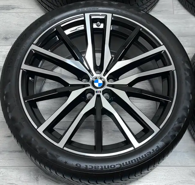 2021 BMW X5 / X6 22" OEM Rims & Tires & TPMS *BRAND NEW* in Tires & Rims in Markham / York Region - Image 3