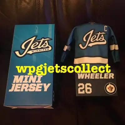Winnipeg Jets - Blake Wheeler - Replica Alternate 3rd Mini Jersey - 2018. New Condition. Item is sti...
