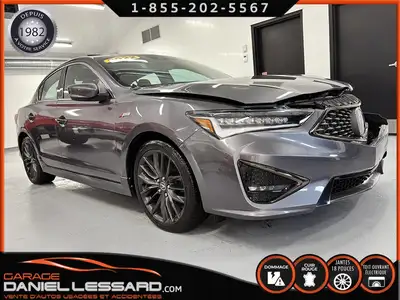 ACURA ILX PREMIUM ET TECHNOLOGY A-SPEC PACKAGE BAS KM CUIR ROUGE 2.4L GPS TOIT ANGLE MORT VGA POUR B...