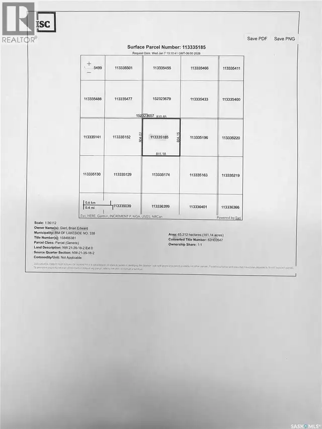 Gierl Land Leroy Rm No. 339, Saskatchewan in Land for Sale in Saskatoon - Image 6