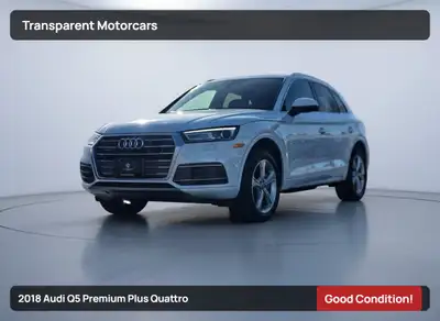 Transparent Motorcars is pleased to offer this beautiful 2018 Audi Q5 Premium Plus Quattro, With 108...