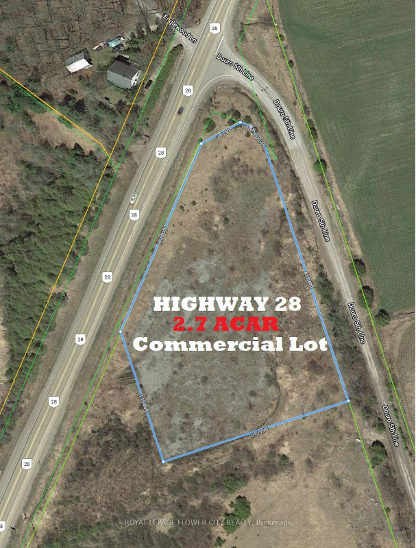Looking for Land in Douro-Dummer?  Highway 28 & 5th Line in Land for Sale in Kawartha Lakes