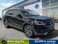This 2022 Volkswagen Taos Highline in sleek Black combines exceptional performance with upscale comf... (image 6)