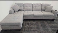 4 Seater L Shape Sectional Sofa for Living Room - Free Delivery Cambridge Kitchener Area Preview