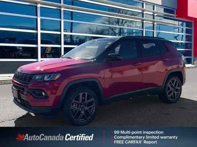 2026 Jeep Compass Limited | Red Hot Pearl | One Owner | Clean