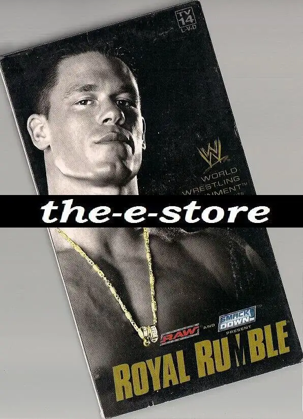 Wrestling VHS/DVD 2004 - ROYAL RUMBLE. WWE/WWF/WCW/NWA/TNA/UFC.