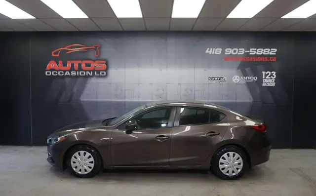 2015 Mazda 3 GX AUTO FULLY EQUIPPED A/C BLUETOOTH POWER WINDOWS 168,840 KM
