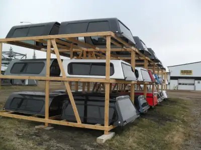 In-stock 200+ New and Used Truck Canopies, Contractors Caps, A.R.E. LEER DCU's Service Toppers, Spac...