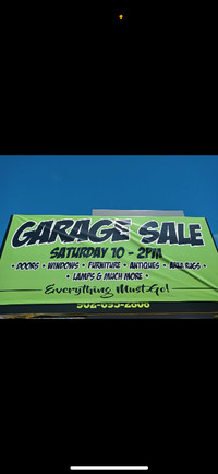 Garage Liquidation Sale