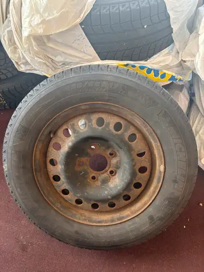 Four Michelin winter tires 225/65-R17 on steel rims. More than 70% left. Came from Dodge Journey 201...