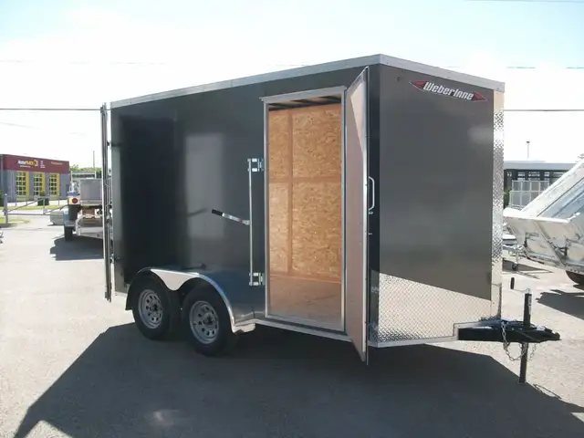 2025 Weberlane CARGO 6' X 12' V-NOSE 2 ESSIEUX 7'HT CONTRACTEUR  in Cargo & Utility Trailers in Laval / North Shore - Image 10