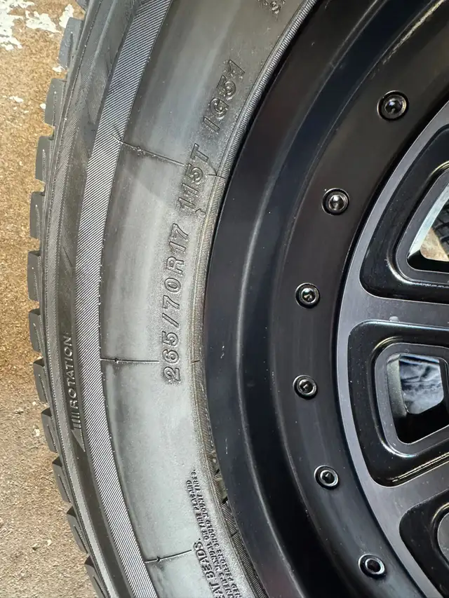 Four New 17″6x135 Mayhem Flat Iron Wheels w/ 265/70R17 Yokohama in Tires & Rims in Oakville / Halton Region - Image 10