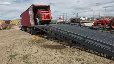 We use oneof these in our yard for loading and unloading. We couldn’t be without it. This heavy buil...