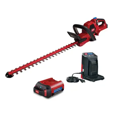 Toro 60V MAX* 24" (51840) Hedge Trimmer with 2.5Ah Battery, View more