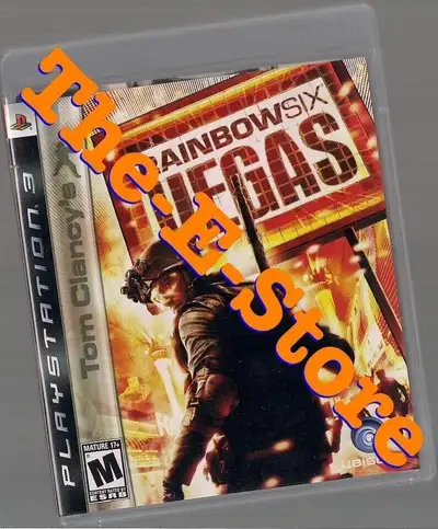 PS3 Sony PlayStation 3 - Video Game - Tom Clancy’s - Rainbow Six - Vegas. New Condition. Item listed...