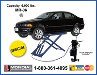 New 6,000 Lbs. Mid Rise Portable Scissor Car Lift Hoist CSA City of Halifax Halifax Preview