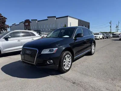 Audi Q5 Progressiv 2015 Automatique 4X4 199 500km 4cyl 2.0T Couleur noir sur noir Le véhicule et dan...