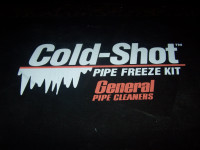 General cold shot pipe freeze kit