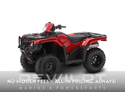 Honda TRX520 Foreman ATV Get through tough jobs and even tougher terrains on the Honda TRX520 Forema...
