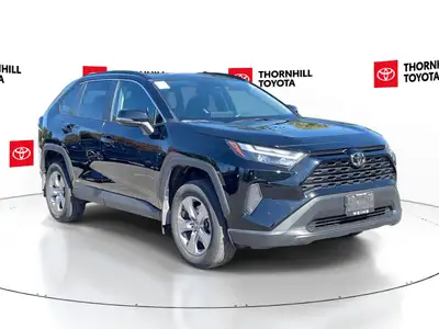 Thornhill Toyota Proudly Presents This Black 2025 Toyota RAV4 Hybrid with XLE AWD Package, Featuring...