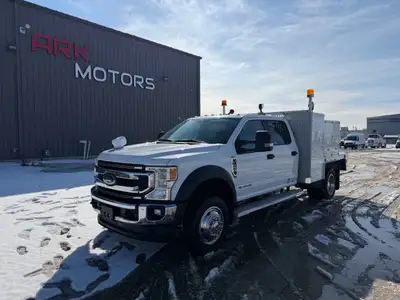 2020 Ford F-450 XLT Welding Deck Truck 6.7L Powerstroke Diesel 4x4 Automatic Transmission Crew Cab G...