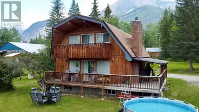 This is the one that checks all the boxes — a peaceful 5-acre retreat near the Blaeberry River with...