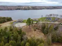 Executive building lot for sale with views and water access