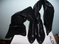 Aldo Lucarell Black Boots, Size 40B, Brand New in Box