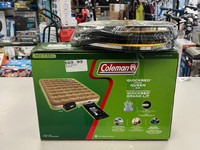 Coleman Airbed Queen Size With Pump - BRAND NEW