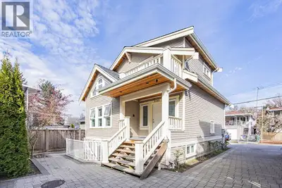 A rare opportunity to own a beautifully maintained boutique detached fourplex residence with NO shar...