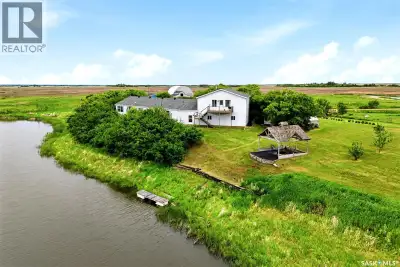 Exceptional 70.76-acre equestrian property located just 30 minutes from the Regina, offering the per...