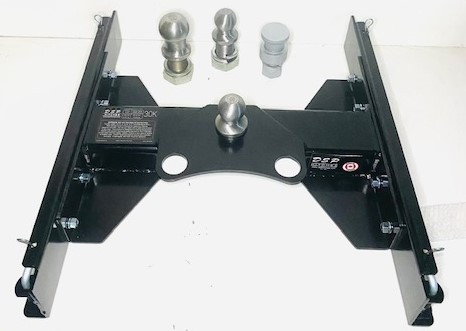 Fifth wheel hitch rails runs parallel to frame 38" long in RV & Camper Parts & Accessories in Whitehorse - Image 3