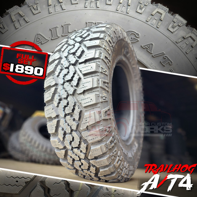 NEW!! TRAILHOG A/T4! 37X12.50R18 M+S - Other Sizes Available!! in Tires & Rims in Red Deer - Image 2
