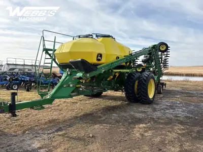 2009 JOHN DEERE 1830 & 2013 JOHN DEERE 1910 AIR SEEDER & TANK 50,000 Acres, 50'x10", Double Shoot wi...