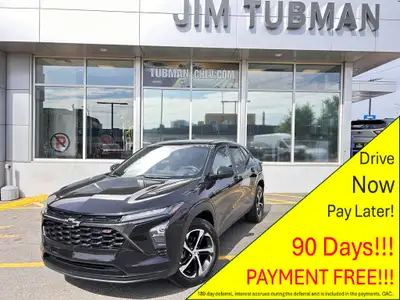 Why you'll love this Trax 1RS: Sporty RS Styling Black exterior with sleek RS badging, 18 black allo...