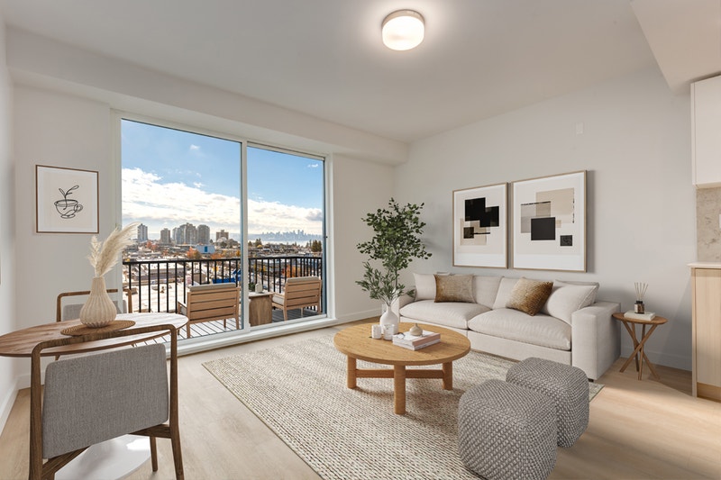 Lonsdale Square One Bedroom Suite for Rent in Central Lonsdale Long