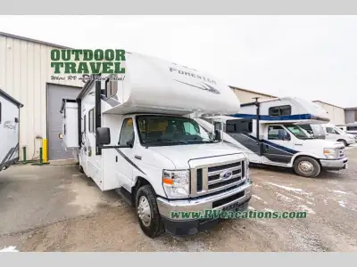 Forest River Forester LE Class C gas motorhome 3251DSLE Ford highlights: Two Slides Flip-Down Bunk K...