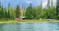 Titled Cabin on Rainy Island